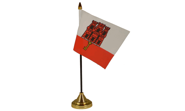 Gibraltar Table Flags